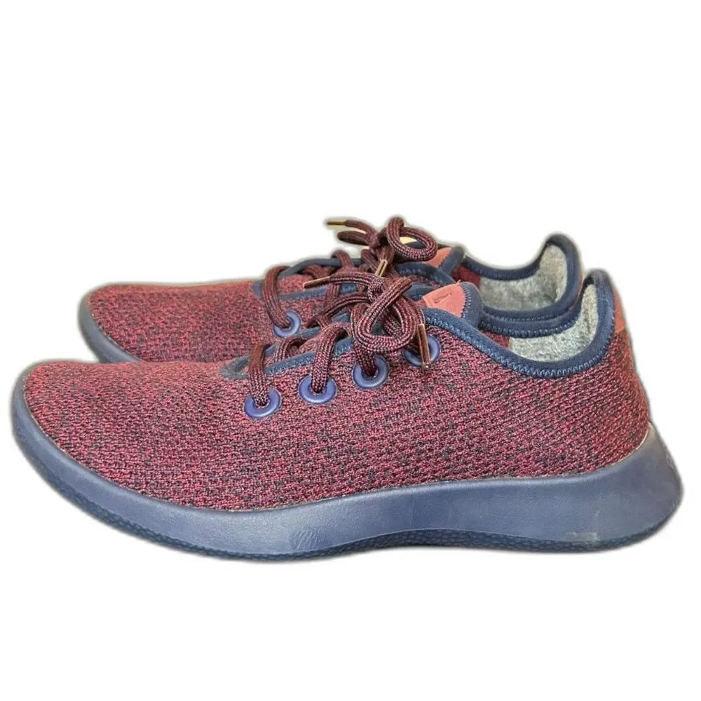 Allbirds Women’s Olympus Navy Sole Tree Runner Sustainable Shoes Size 8